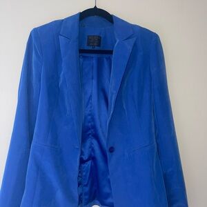 Guess Women's Vibrant Blue Suit Jacket
